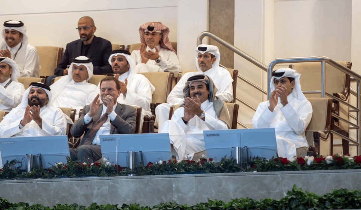 Amir Attends 2026 Qatar ExxonMobil Open Final